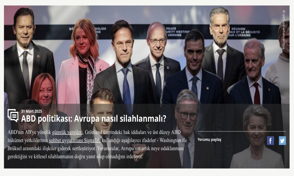 EuroTopics: ABD politikası: Avrupa nasıl silahlanmalı?